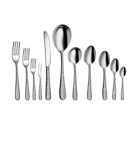 Cuillères à dessert royales en acier inoxydable 12 pièces et couverts de table de mariage nouvelle arrivée ensembles de couverts à des prix bon marché - Product Image 1