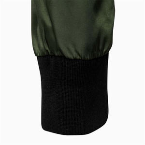 Blouson aviateur en laine avec logo personnalisé pour hommes style universitaire de baseball universitaire avec col montant Service OEM fini pour uniformes scolaires - Product Image 6