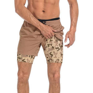 Pantalones Cortos Deportivos para Hombre, Ligeros, de Secado Rápido, para Entrenamiento, Running, Fitness, Cómodos, Duraderos, Diseño Elástico - Product Image 4