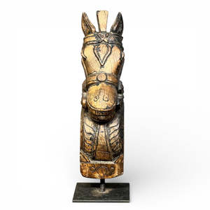 Decoración de Caballo Antiguo, Estilo Art Deco Tradicional, Diseño Abstracto de Animal Hecho a Mano para Decoración del Hogar, Sala de Estar, Bodas, Navidad - Product Image 2