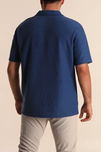 T-shirt polo pour homme logo personnalisé meilleur design Polo de tennis à séchage rapide évacuation de l'humidité 100% T-shirt à col en polyester - Product Image 6