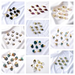 พลอยทับทิมดิบแบบฟรีรูปแบบพลอยชุบทอง - Product Image 2