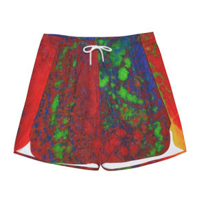 Pantalones cortos con estampado sublimado de diseño único colorido supersuave para correr, pantalones cortos para correr para hombre, recién llegados, pantalones cortos para correr - Product Image 4