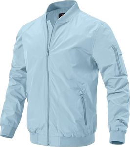 Chaqueta de bombardero Taslan duradera y de moda para hombres Prendas de abrigo ligeras clásicas con opción de logotipo personalizado - Product Image 6