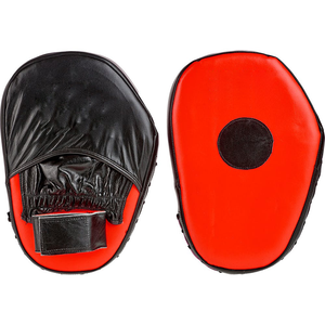 Coussinets de mise au point de Muay Thai avec logo personnalisé Mitaines de frappe incurvées Équipement d'entraînement Coussinets de mise au point en cuir avec mitaines de frappe - Product Image 2