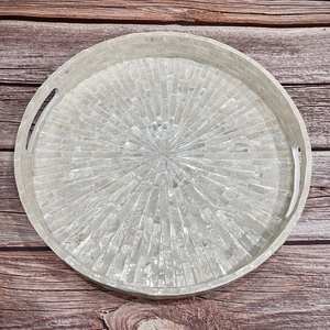 Trendy Mother of Pearl Platters Stylish Solutions for Restaurants and Hotels Elegant Serving <b>Trays</b> - Product Image 3