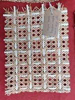 Offre Spéciale EUTECH EUR041 – Tressage de rotin naturel fait main, style nautique européen vintage, motif vietnamien