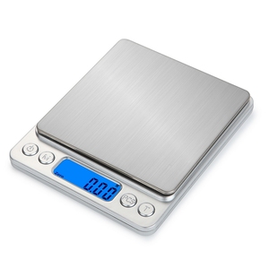 OEM Kundenspezifische Digitale Lebensmittel-Küchenwaage 1kg/0,1g 2kg/0,1g 3kg/0,1g 500g/0,01g mit LCD-Display und Wiegeschale - Product Image 1