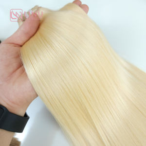 Extension de cheveux bruts vietnamiens à donneur unique meilleure qualité blanchie pour les faisceaux de cheveux de trame Genius 100% cuticules alignées vague naturelle - Product Image 4