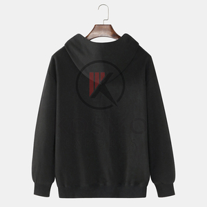 เสื้อมีฮู้ดสวมหัวสำหรับผู้ชายและผู้หญิงเสื้อมีฮู้ดทรงโอเวอร์ไซส์พิมพ์ลายโลโก้กราฟิก - Product Image 2