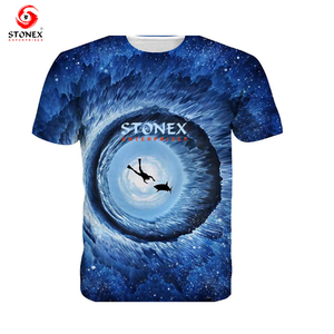 Camisetas de hombre de poliéster 100% personalizadas al por mayor T en blanco de alta calidad para impresión por sublimación - Product Image 3