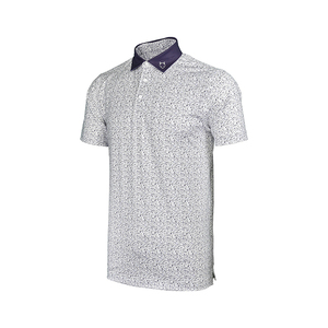 Polo Fitness personalizzata in piqué Casual Polo in cotone poliestere con doppia punta morbida con Polo da Golf con Logo ricamato