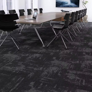 Factory Hot Sale Dicker Stapel Kommerziell 50x50CM 25x100 CM Nylon Square Feuerfeste Teppich fliesen PVC-Träger für Office Floor Hotel - Product Image 5