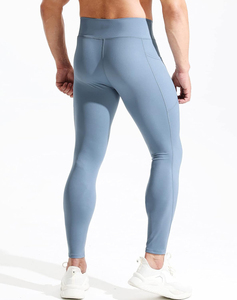 Oem Gym Dragen Custom Logo 85% Polyester 15% Spandex Mannen Compressie Sport Hardlopen Atletische Panty Mannelijk Zweet Fitness Gym Legging - Product Image 3
