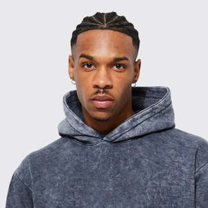 Sweat à capuche pour hommes 2025 Acid Wash Regular Fit Sweatshirts sur mesure de haute qualité Sweat à capuche en coton entièrement personnalisable - Product Image 5