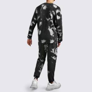 2025 Men Cotton Acid <b>Wash</b> Tracksuit New Arrival Hot Sale Latest Style Casual Sweat Suits Embroidered Breathable Plus Size <b>Boys</b> - Product Image 4