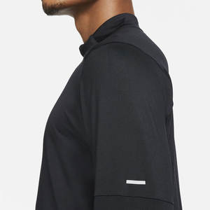 Camiseta de gimnasio de manga larga que absorbe la humedad de algodón 100% para hombre, ropa de entrenamiento atlético de gran tamaño para exteriores, ropa activa y deportiva - Product Image 3