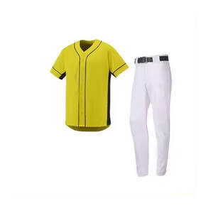 Uniforme de baseball fabriqué professionnel Durable Anti-rides Sublimation 100% Poly uniforme de baseball pour hommes en gros - Product Image 3