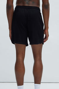 Pantalones cortos de gimnasio para hombre, pantalones cortos de algodón con cordón elástico, ligeros, transpirables, para correr, respetuosos con la piel - Product Image 3