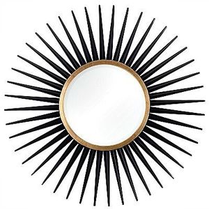 Well Selling Iron <b>Mirror</b> Art <b>Irregular</b> Circular Living Room Metal Frame Wall <b>Mirror</b> Decor Christmas Vintage Luxury Space Casual - Product Image 2