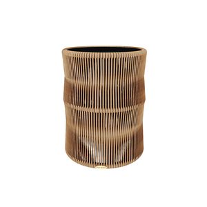 MESA DE CENTRO REDONDA CON TAPA DE MADERA DE TECA/HPL (LCO/014/038) - Product Image 1