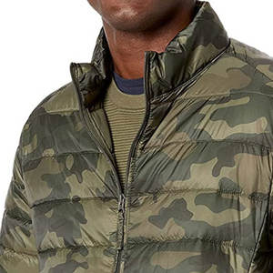 Veste à bulles de haute qualité avec logo personnalisé imprimé pour hommes vente en gros veste à bulles fabriquée en usine style High Street pour hommes - Product Image 5