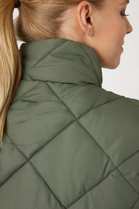 Chaleco de montar Softshell para mujer con cintura acanalada y botones a presión para la temporada de primavera para un trabajo estable y comodidad en el sendero - Product Image 4