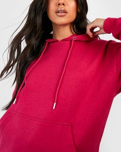 Sudaderas con capucha de gran tamaño de ajuste relajado cómodo suave grueso de alta calidad para mujer Sudaderas con capucha de marca de moda diseñadas Premium - Product Image 2