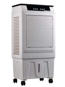 Enfriador de aire portátil de 5l con ventilador de 3 velocidades y control remoto, ideal para habitaciones pequeñas, oficinas y uso personal - Product Image 4