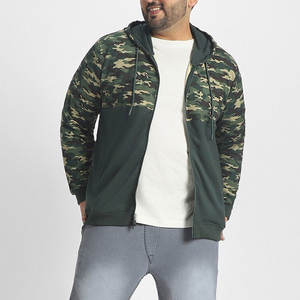 Sudadera con Capucha de Camuflaje para Hombre de Buena Calidad, con Cierre, Material de Buena Calidad, Color Personalizado, Sudadera con Capucha de Camuflaje para Hombre con Estampado Elegante - Product Image 5