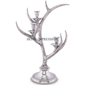 Highest Quality Metal <b>Silver</b> Tableware Decorative <b>Candlestick</b> Holders Stands Outdoor Usage Greatest Quality Candle Holders - Product Image 3