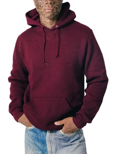 เสื้อฮู้ดซิปผู้ชายแบบยูนิเซ็กซ์สั่งทำได้ ขายส่ง เสื้อโอเวอร์ไซส์ทรงหลวม ไหล่ตก ผ้าหนานุ่มสำหรับฤดูหนาว ปักลาย 3 มิติ สีพื้น - Product Image 2