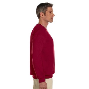 Sweat-shirt à col rond en polaire pour homme Vert forêt Saison d'hiver Pull unisexe - Product Image 6