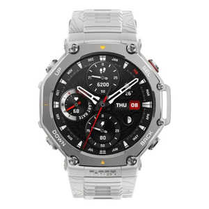 สำหรับนาฬิกาอัจฉริยะ <span class=keywords><strong>Amazfit</strong></span> T-REX 3 Pro พร้อมหน้าจอสัมผัสขนาดใหญ่ 1.5 นิ้ว เครื่องติดตามกิจกรรม รองรับวิดีโอคอล หูฟัง <span class=keywords><strong>ราคา</strong></span> รุ่น เหล็ก - Product Image 1