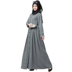 Vente en gros sur mesure robe musulmane islamique Abayas pour dames fabricant de vêtements ethniques 2024 printemps été Abaya - Product Image 5