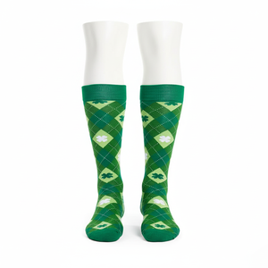 Chaussettes de sport longues pour hommes, nouvelle conception, haute qualité, laine/acrylique, couleurs et logo personnalisés, séchage rapide, vente en gros - Product Image 3