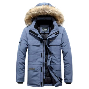 Giacche trapuntate Vintage da uomo firmate canadiane personalizzate all'ingrosso piumino Plus Size impermeabile con Logo in tela invernale - Product Image 5