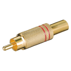 Conector de audio Iadap Rca Mr Gold e Red 11280 - Product Image 2