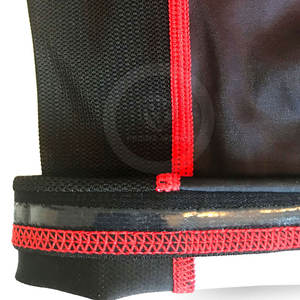 Protectores contra sarpullidos de color gris liso para hombres de calidad superior hechos con spandex/poliéster al por mayor - Product Image 4