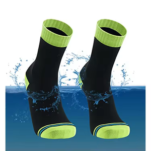 Chaussettes de sport d'été imperméables et respirantes pour hommes et femmes, 100% coton, tricot haute technologie, fond sans couture pour la randonnée et le vélo - Product Image 4