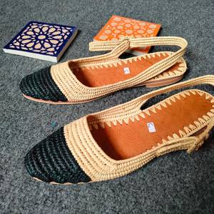 Pantuflas y Sandalias de Rafia Hechas a Mano en Marruecos, Económicas, Ecológicas, Tejidas, para Mujer y Hombre, Proveedor Directo, Pedidos al por Mayor - Product Image 4