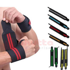 Muñequeras transpirables de diseño personalizado, correas para ajuste de levantamiento de pesas, aptas para el verano, superventas, muñequera personalizada - Product Image 2