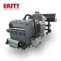 Impresora DTF Easty de 60 cm A3 A4 para Impresión de Camisetas, Tinta Blanca CMYK, Uso Comercial Automático