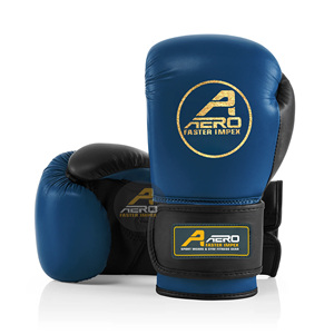 Premium 8oz Guantes de boxeo de cuero de vaca Venta al por mayor 12oz 16oz Tamaños Entrenamiento MMA Muay Thai Kickboxing Prácticas de perforación - Product Image 1