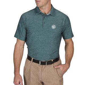 Camisas de Golf para Hombre de Primera Calidad, Más Vendidas al por Mayor, Sólidas, Transpirables, de Secado Rápido, 100% Poliéster, Tela de Lona - Product Image 3