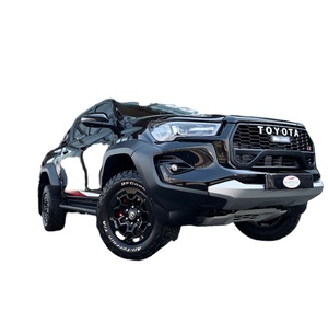 ใช้ RHD toyotaa HILUX pick-up ห้องโดยสารคู่8L เทอร์โบดีเซลเครื่องยนต์หนังที่นั่ง R18แร็คหลังคาโลหะล่องเรือทั้งหมด - Product Image 3