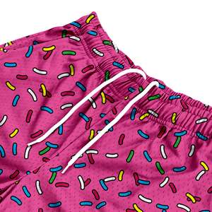 Prix de gros marque personnalisée motif 100% coton été Shorts de plage pour hommes adultes jeunes adolescents thème tropical mode décontracté - Product Image 3