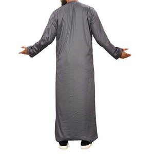 Wholesale Factory Direct Selling <b>Thobes</b> New Design Fashion Muslim Clothing <b>Men</b> Jubbah in Very Low Price - Product Image 5