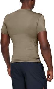 Camiseta deportiva de manga corta para hombre, camiseta de manga raglán personalizada para gimnasio - Product Image 2