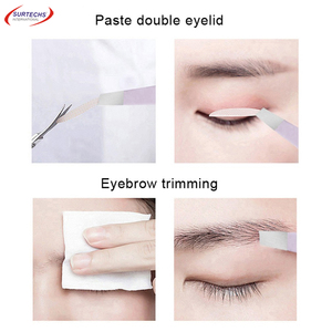 Applicateur d'extension de cils en acier inoxydable, haute qualité, Logo personnalisé, ensemble de pinces à sourcils, étiquette privée - Product Image 4